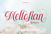 Mellofian, a Script Font by kerismaker (Thumbnail 1 of 12)