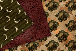 Autumn Gothic Digital Paper