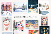 Christmas Wall Gallery Prints, a Graphic by SunnyAfternoons (Thumbnail 5 of 9)