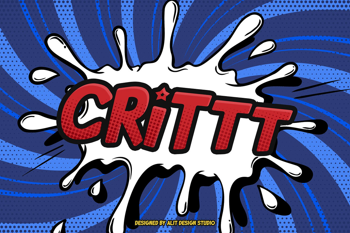 Brootahh Comic Typeface, a Sans Serif Font by alit design (Photo 14 of 16)