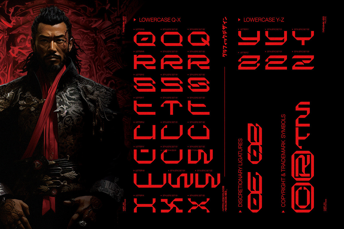 NCL KREGAS - Cyberpunk Futuristic, a Sans Serif Font by Enxyclo Studio (Photo 11 of 14)