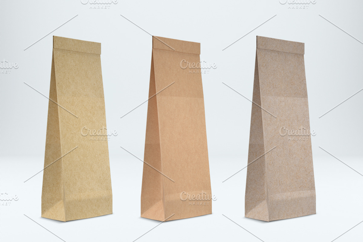 Craft pouch mockup. PSD mockup., a Packaging Mockup by NatalyaZelenova (Photo 4 of 5)
