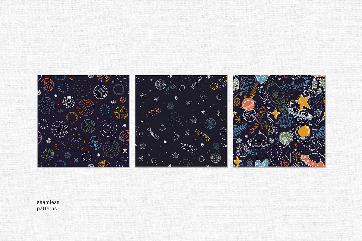 Space illustrations, a Decorative Illustration by adehoidar (Photo 3 of 5)