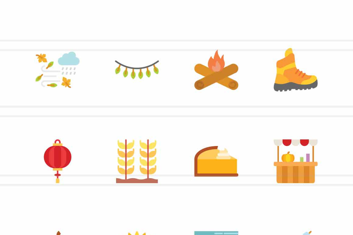 25 Autumn Vibes Icons, an Icon by IconBunny (Photo 2 of 2)