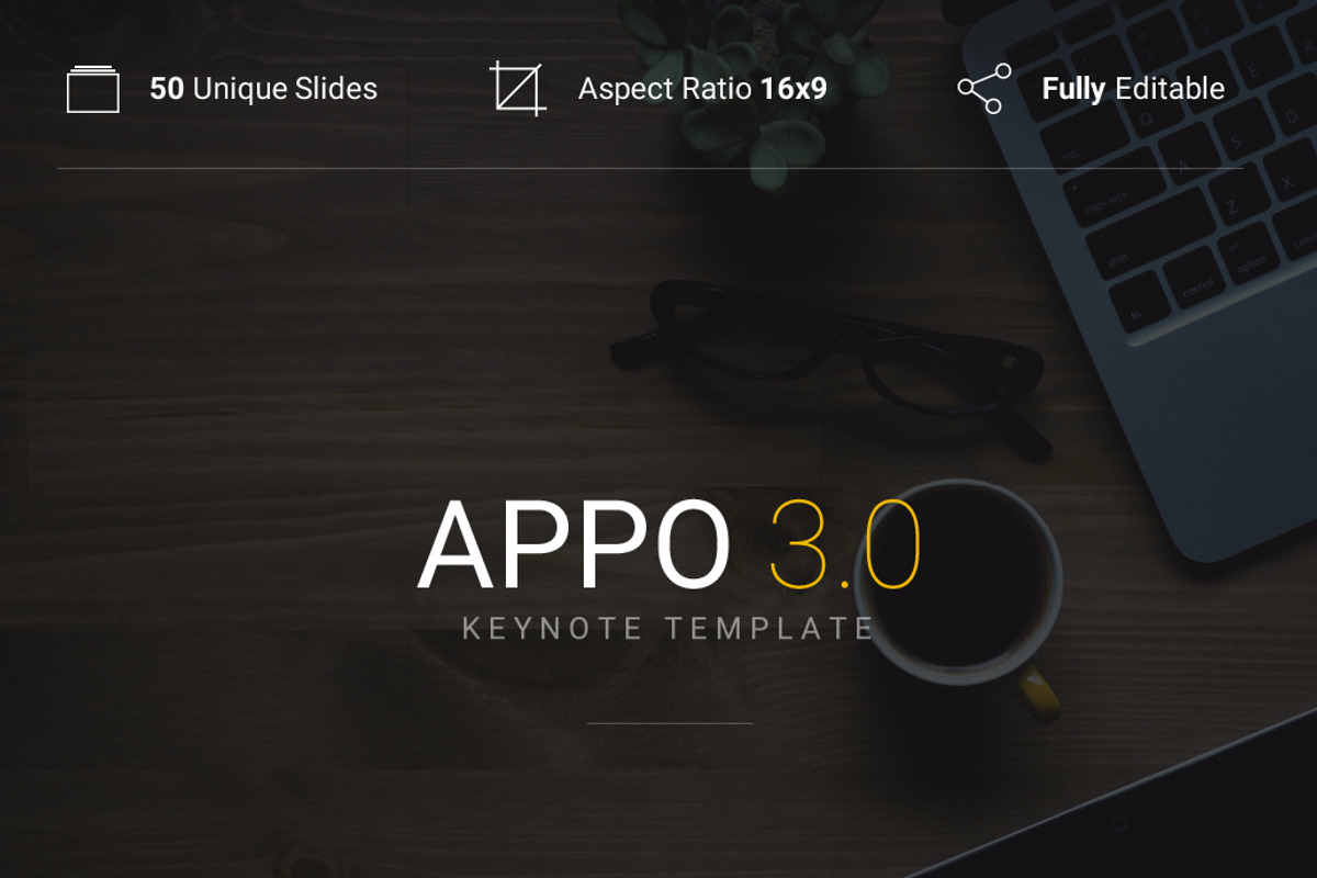Premium App Keynote Template, a Presentation Template by Vizualus (Photo 3 of 3)