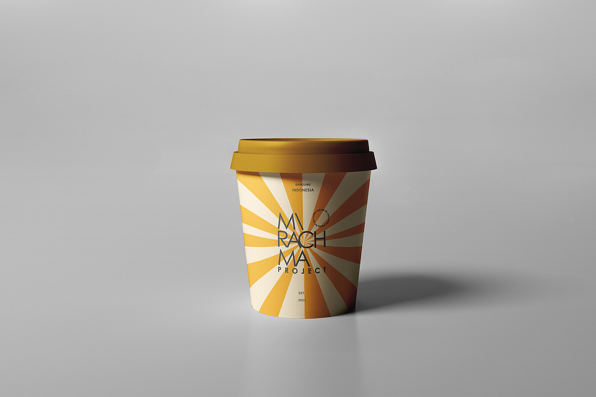 Takeaway Paper Cup Mockup, a Cups & Container Mockup by Mirachma Project (Photo 6 of 8)