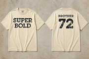 Royal Grunge Vintage Font, a Slab Serif Font by Fourteen Letter (Thumbnail 3 of 6)