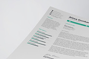 Professional Resume/CV Template, a Resume Template by HueNestify (Thumbnail 3 of 4)