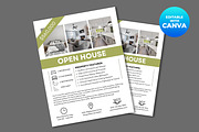 Open House Flyer Canva Template, a Flyer Template by M9 Design (Thumbnail 3 of 5)