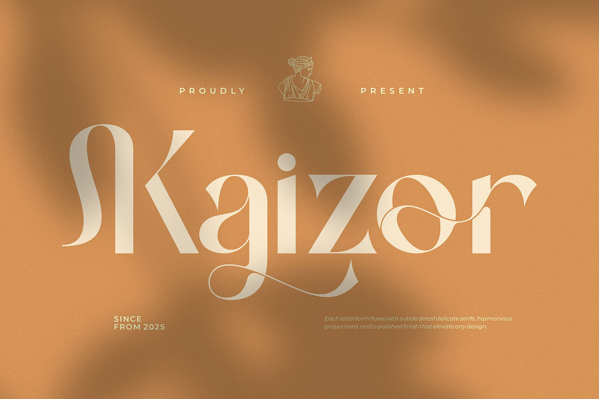 Kaizor || Minimalist Sans Serif Font, a Sans Serif Font by Ermedia Studio (Photo 1 of 10)