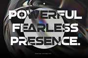 Groptika Geometric Futuristic Font, a Sans Serif Font by Rasio Studio (Thumbnail 5 of 7)