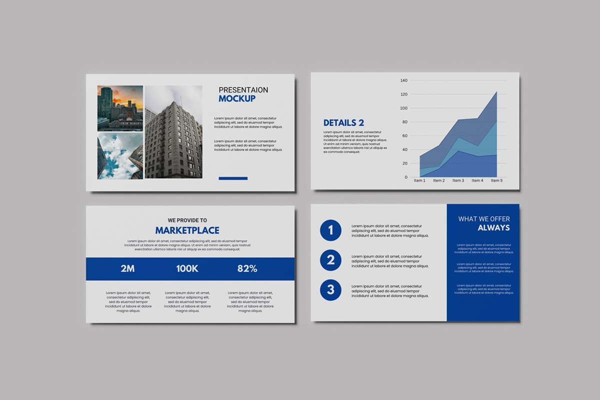 Presentation Mockup, an Advertising Mockup by AndikaGraphic (Photo 5 of 7)
