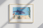Underwater landscape with fish, an Animal Illustration by Good Studio (Thumbnail 3 of 3)