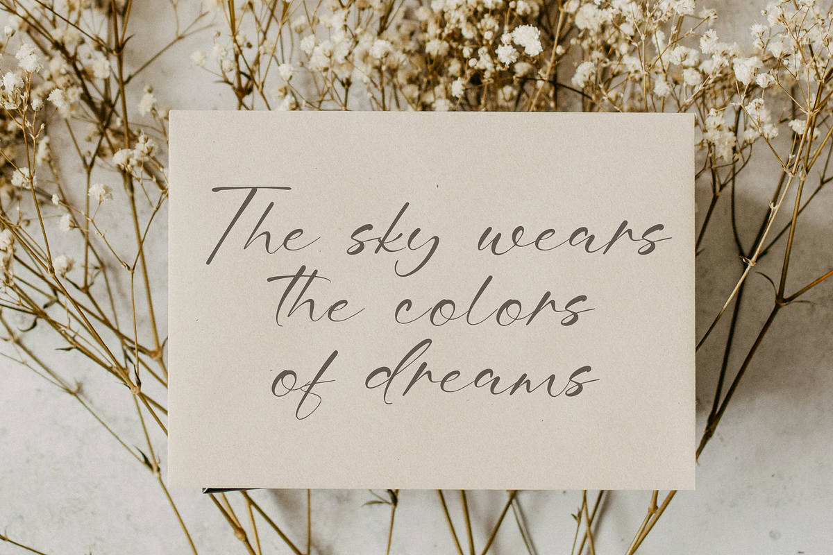 Lucia Arditsy Signature, a Script Font by Randi Irvan | Rvandtype (Photo 7 of 12)