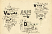 Sanborn Vector Elements Bundle Pack, an Object Graphic by G7 (Thumbnail 9 of 9)