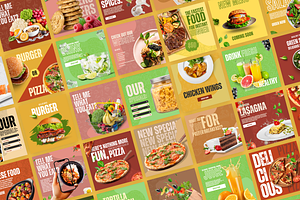 Food Instagram Kit Canva