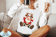 Santa Reindeer Antler Heart PNG, a Seasonal Illustration by Daily.Designs (Thumbnail 4 of 5)