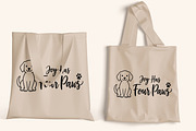 Joy Has Four Paws Dog Line Art, an Object Illustration by Ghagra (Thumbnail 6 of 7)
