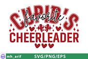 Valentine Cupid's Favorite Cheerlead, a Graphic by mh_arif (Thumbnail 3 of 4)