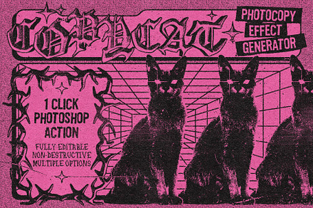 CopyCat Photocopy Effect, an Action Add-On by MiksKS