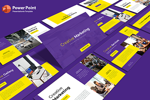 Creative Marketing - PowerPoint, a Presentation Template by artchiles_design