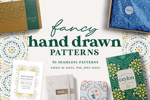 Fancy Hand Drawn Patterns