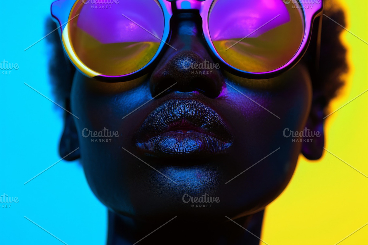 109 Fashion models in sunglasses, a Beauty & Fashion Photo by Handmadefont (Photo 86 of 113)