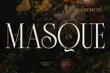 CS Masque – Condensed Font
