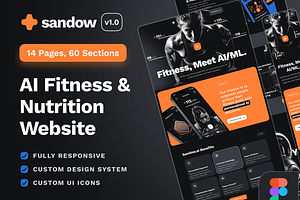 sandow: AI Fitness & Diet Website
