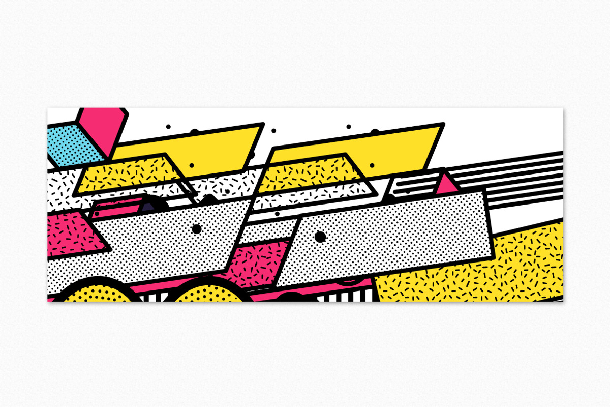 40 Vector Bright Backgrounds in 80s, a Pattern Graphic by softulka (Photo 9 of 13)