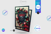 Christmas Party Flyer Template, a Flyer Template by Aam360 (Thumbnail 2 of 3)