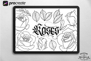 Procreate Rose References 2.0