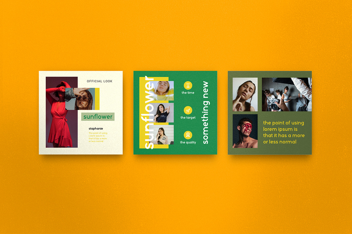 Sunflower - Social Media Bundle, a Social Media Template by Dirtytemp Studio (Photo 14 of 15)