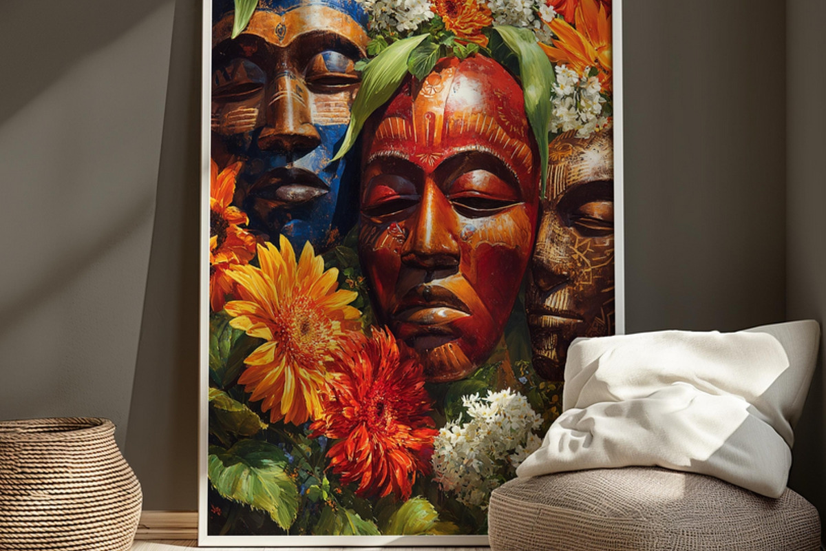Spring in Africa Wall Art Set, a Decorative Illustration by PrintablesByFranklyn (Photo 16 of 16)