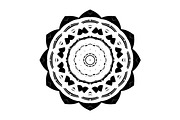 Modern Black and White Mandala Pack, a Decorative Illustration by NJ Himel (Thumbnail 94 of 101)