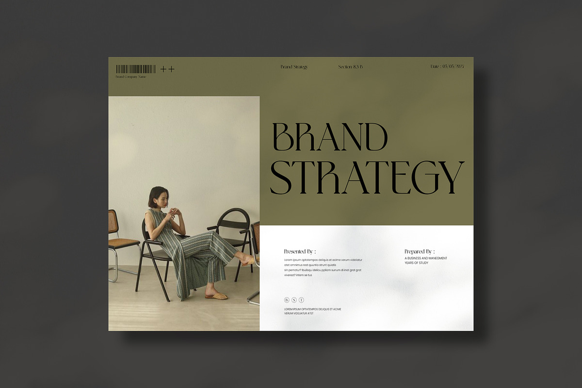 Brand Strategy Template, a Brochure Template by UpSolution (Photo 7 of 8)