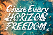 ShoreTide - Surf Ocean Waves, a Handwritten Font by HypeWorksCo (Thumbnail 3 of 9)