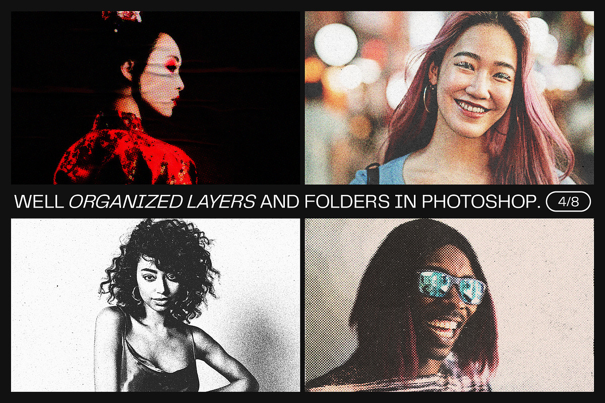 12 Photo Effect Templates, a Layer Style Add-On by iDoodle Studio (Photo 4 of 6)