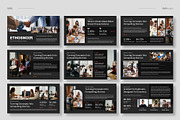 Black Pitch Deck Powerpoint Template, a Presentation Template by fluffstudio (Thumbnail 2 of 4)