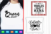 Mothers Day SVG Design Bundle, an Object Graphic by D2PUTRI (Thumbnail 19 of 27)