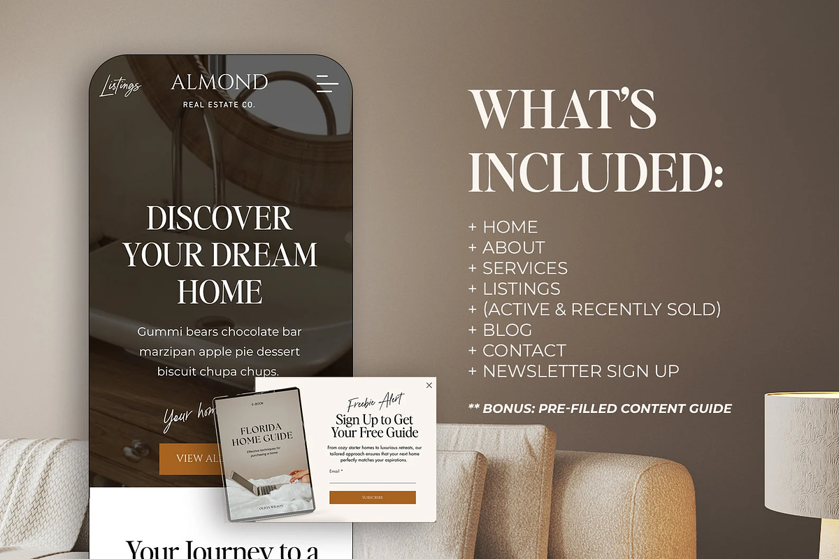 Wix Website Template for Realtors, a Wix Template by JOA CREATIVE LAB (Photo 6 of 6)