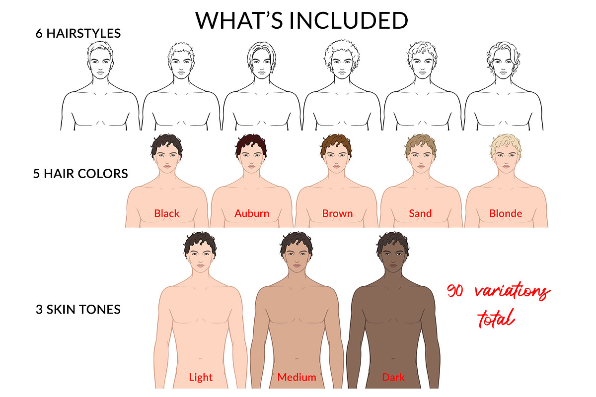 Male Colored Figures, a Person Illustration by Art by Lin (Photo 2 of 6)