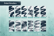 Distressed Paint Set for Procreate, a Brush Add-On by Cynlop Ink (Thumbnail 3 of 10)