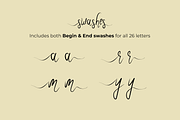 Roselind Font + Swashes & Ornaments, a Script Font by Designova® (Thumbnail 6 of 10)