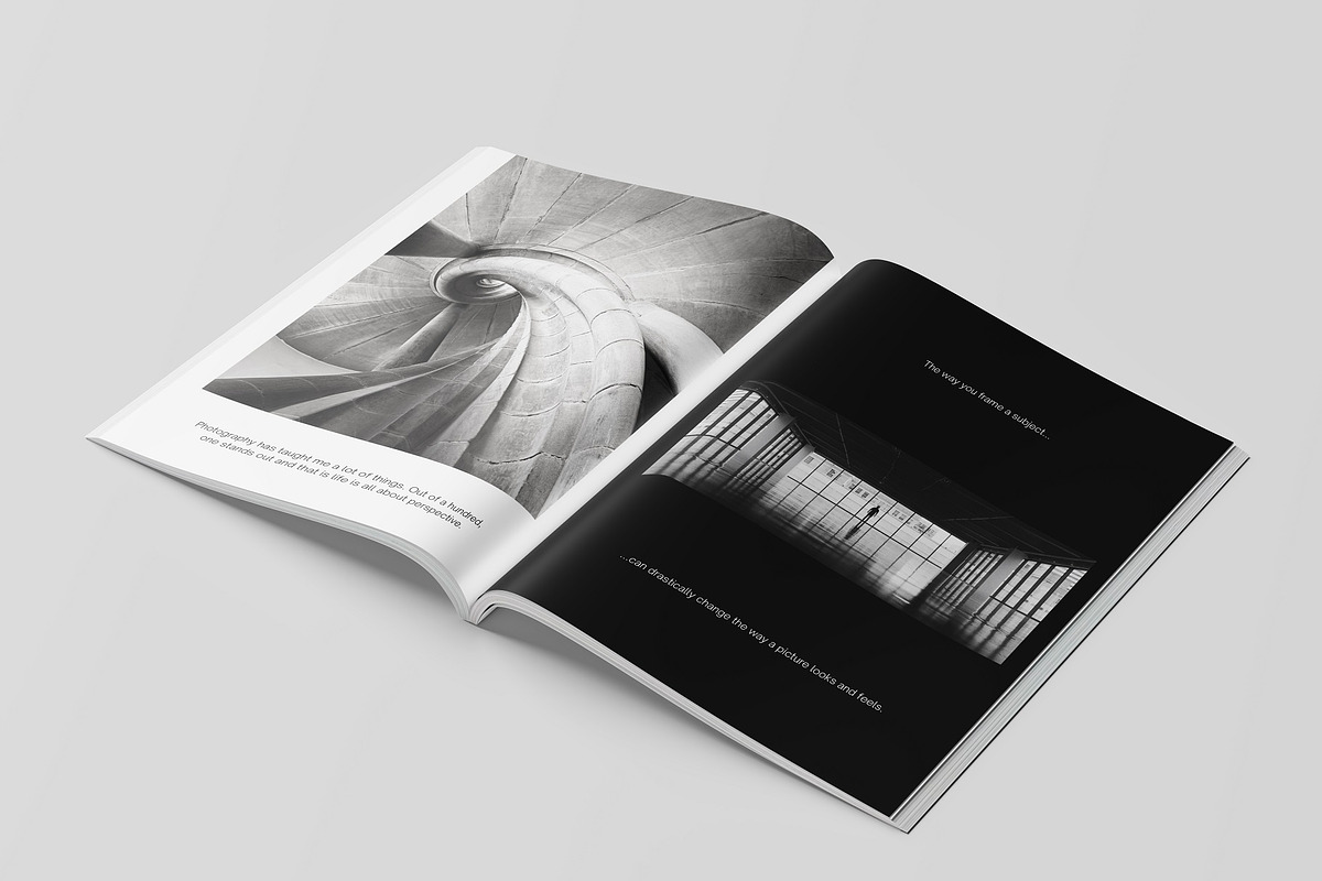 Us Letter Magazine Mockup, a Books & Magazine Mockup by Tokobeta (Photo 2 of 12)