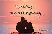 Veronica, a Script Font by marone (Thumbnail 3 of 4)