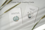 Funny Career Pivot Greeting Cards, a Card Template by Cyrah's Collection (Thumbnail 1 of 3)
