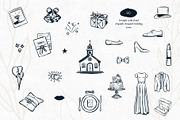 Wedding Illustration Icon Set, a Decorative Illustration by dicreate (Thumbnail 2 of 12)