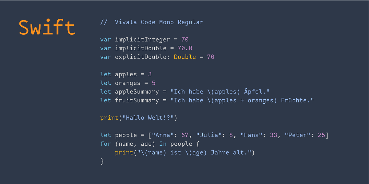 Vivala Code, a Sans Serif Font by VivalaType (Photo 2 of 3)