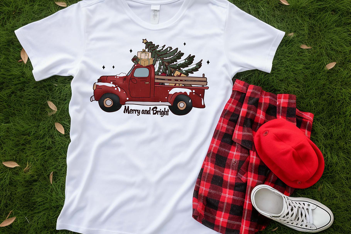 Merry Christmas Png Sublimation, an Illustration by Moon Studio (Photo 8 of 11)